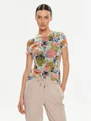 Koszulki i topy damskie - Marella T-Shirt Zulia 2413971014 Kolorowy Regular Fit - miniaturka - grafika 1