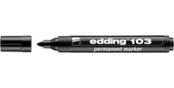 Markery permanentne - Marker permanentny e-103 EDDING, czarny - miniaturka - grafika 1