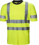 Odzież robocza - Koszulka ostrzegawcza ADDVIS, rozmiar XL, żółty ostrzegawczy - miniaturka - grafika 1