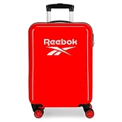 Walizki - Reebok Maveryck Walizka kabiny Czerwony 38 x 55 x 20 cm, sztywne ABS, Zapięcie szyfrowy z boku, 34 l, 2,86 kg, 4 podwójne koła, Bagaż ręczny, Czerwony, Maleta, Walizka kabinowa - miniaturka - grafika 1