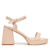 Sandały damskie - Sandały DeeZee LR2206123 Różowy - miniaturka - grafika 1