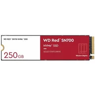 Dyski SSD - WD Red SN700 250 GB M.2 2280 PCI-E x4 Gen3 NVMe WDS250G1R0C WDS250G1R0C - miniaturka - grafika 1