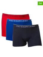 Majtki męskie - Ralph Lauren Underwear Bokserki (3 pary) w kolorze granatowym, niebieskim i czerwonym - miniaturka - grafika 1