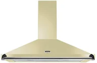 Okapy kuchenne - Falcon Classic 110 Kremowy chrom - miniaturka - grafika 1