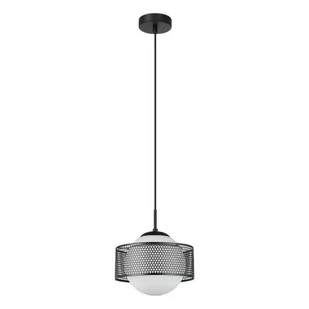 Lomica D25 lampa wisząca 1-punktowa czarna PND-55456-1L-BK - Lampy sufitowe - miniaturka - grafika 1