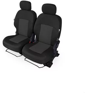 Peugeot Partner II Furgon, Citroen Berlingo Van - pokrowce miarowe 1+1 - Pokrowce na fotele - miniaturka - grafika 1