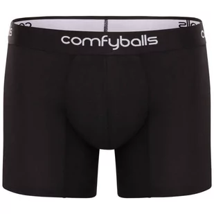 COMFYBALLS Bokserki męskie LONG COMFYCELL black 'n white - Bielizna sportowa męska - miniaturka - grafika 1