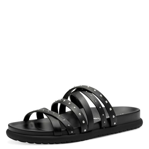 Tamaris Klapki damskie 1-27419-44, czarny, 42 EU
