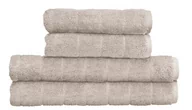 Ręczniki - Kleine Wolke Ręcznik bawełniany Via Oyster Grey - miniaturka - grafika 1