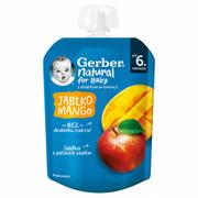 Desery dla dzieci - Gerber Deser w tubce jabłko z mango po 6. miesiącu 80 g - miniaturka - grafika 1