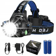 Latarki - ﻿Latarka Czołowa Dla Mechaników Led Headlight Lekka Czołówka Mocna Lampa - miniaturka - grafika 1