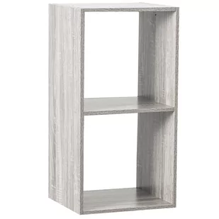 5five Simple Smart Półka dekoracyjna stojąca szara 2 przegrody wys 67,6 cm B07CKGZSBB - Dekoracje domu - miniaturka - grafika 1