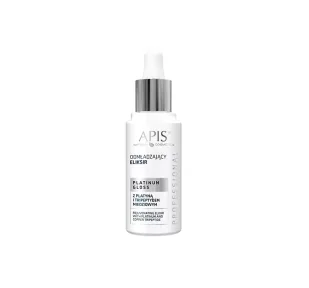 Odmładzający eliksir z platyną i tripeptydem miedziowym - Platinum Gloss, 30 ml - Serum do twarzy - miniaturka - grafika 1