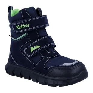 Richter Buty dziecięce Snow 2.0 Buty zimowe, granatowe/Apple/Black, 38 EU, Navy Apple Black, 38 EU - Buty dla dziewczynek - miniaturka - grafika 1