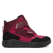 Buty dla dziewczynek - Śniegowce ECCO 72240361354 Bordowy - miniaturka - grafika 1