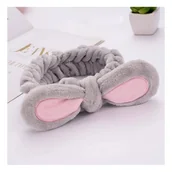 Ozdoby do włosów - Opaska kosmetyczna uszka ozdobna O231SZ - miniaturka - grafika 1