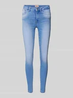 Spodnie damskie - Jeansy o kroju skinny fit z mieszanki bawełny model ‘POWER’ - miniaturka - grafika 1
