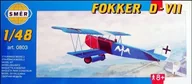 Modele do sklejania - Smer 0803 Samolot Fokker D-VII 1:48 Model do sklejania - miniaturka - grafika 1