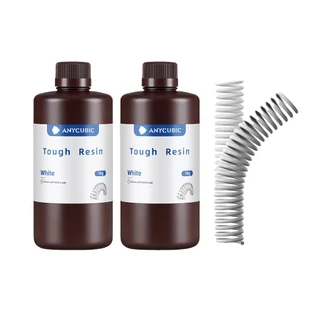 żywica do drukarek 3D, elastyczna i wysoce sprężysta, kompatybilna z żywicami UV, jasnozielona - Filamenty i akcesoria do drukarek 3D - miniaturka - grafika 1