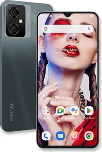 Oscal C70 6GB/128GB Czarny - Telefony komórkowe - miniaturka - grafika 1