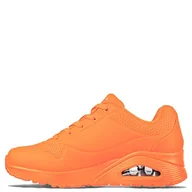 Trampki damskie - Skechers Damskie trampki UNO, pomarańczowe, 5,5 UK - miniaturka - grafika 1
