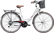 Rowery - Rower miejski Zundapp damski rama 18,5 cala 28 biały - miniaturka - grafika 1