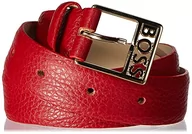 Paski - BOSS Damski pasek Alicia 2,5 cm-G pasek, średni Red613, 85 - miniaturka - grafika 1