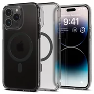 Etui i futerały do telefonów - Spigen Etui ochronne Ultra Hybrid Mag MagSafe do iPhone 14 Pro Frost Black - miniaturka - grafika 1