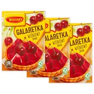 Galaretki - Winiary Galaretka wiśniowy smak 71 g x 3 sztuk - miniaturka - grafika 1