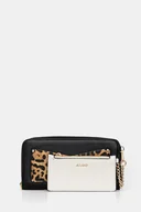 Portfele - Aldo portfel damski kolor czarny ESAI.007 - miniaturka - grafika 1