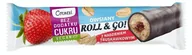Batoniki - Owsiany Roll&Go truskawka, bez dodatku cukru 30g - miniaturka - grafika 1