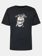 Koszulki męskie - Quiksilver T-Shirt One Last Surf EQYZT07674 Czarny Regular Fit - miniaturka - grafika 1