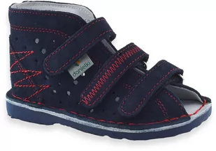 Kapcie profilaktyczne buty korekcyjne dla dzieci Danielki T105/115 Granatowe - Buty dla chłopców - miniaturka - grafika 1