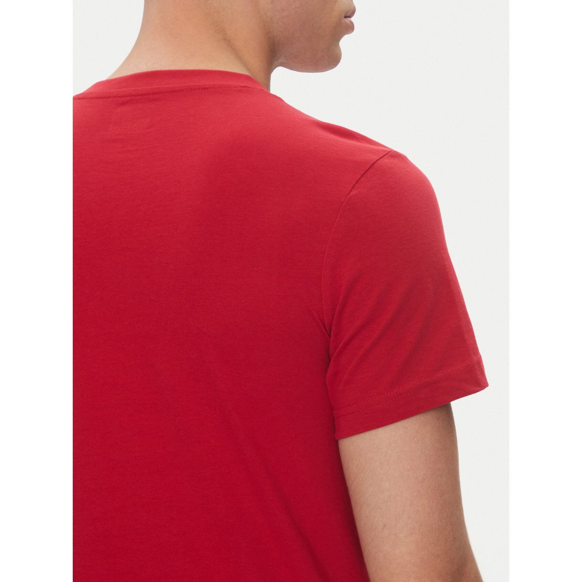 Kappa T-Shirt Męskie Bordowy 304J150