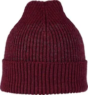 Czapki damskie - Buff Buff Merino Active Hat Beanie 1323396531000 Bordowe One size - miniaturka - grafika 1