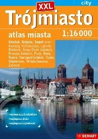 Demart Trójmiasto plus 14 XXL atlas miasta - Demart