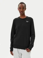 Bluzy damskie - Reebok Bluza 100012552 139-18-00 Czarny Regular Fit - miniaturka - grafika 1