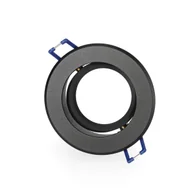 Dekoracje domu - Ruchomy pierścień ozdobny do opraw LUMO10 matowy czarny - miniaturka - grafika 1