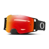 Gogle i okulary motocyklowe - Gogle Cross Oakley Front Line M Czarny Metaliczny Szary - miniaturka - grafika 1