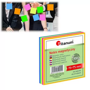 Notes elektorstatyczny 75x75mm 100K mix kolorów - Pedagogika i dydaktyka - miniaturka - grafika 1