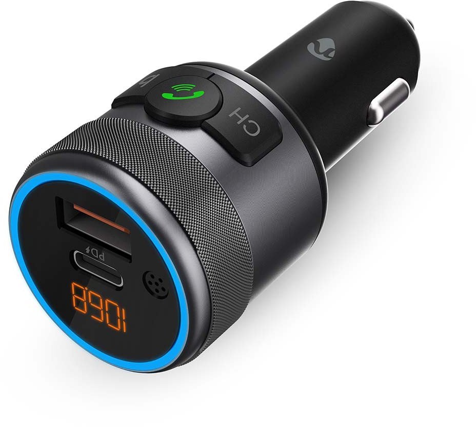 Nedis Car FM Transmitter melna - FM modulators CATR3024BK