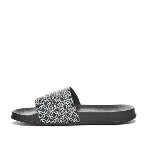 Kappa Logo Noles 6, męskie buty piłkarskie, czarno-białe, 45 EU, Czarny biały, 45 EU