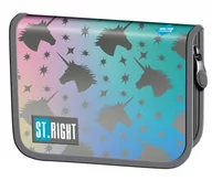 Piórniki - Piórnik dwuklapkowy Ombre Unicorns - miniaturka - grafika 1