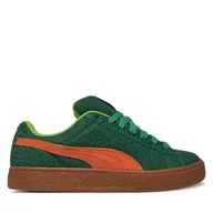 Sneakersy męskie - Sneakersy Puma Suede XL TMNT 401304 01 Zielony - miniaturka - grafika 1