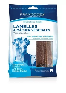 Francodex Paski Dental Large 15szt 490g [FR172366] 11358 - Przysmaki dla psów - miniaturka - grafika 1