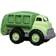 Samochody i pojazdy dla dzieci - Bigjigs Toys Ciężarówka do przewozu odpadów do recyklingu - miniaturka - grafika 1