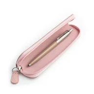 Zestawy piśmiennicze - Zestaw prezentowy długopis Parker Jotter Originals Beżowy z różowym etui - miniaturka - grafika 1