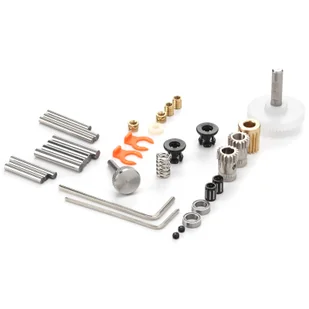 zestaw przekładni do drukarek 3D, przekładnia do drukarek 3D, zestaw metalowych przekładni do drukarek 3D, zestaw akcesoriów do przekładni do drukarek 3D, podstawowy zestaw napędu bezpośredniego do drukarek 3D, podstawowe części napędu bezpośredniego do drukarek 3D - Filamenty i akcesoria do drukarek 3D - miniaturka - grafika 1