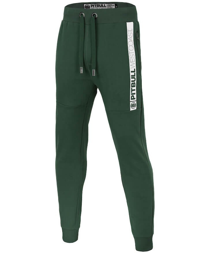 Spodnie sportowe PIT BULL NEW HILLTOP zielone-XL