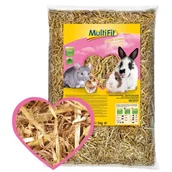 Akcesoria do hodowli zwierząt - MultiFit Słoma ze żniw 3 kg - miniaturka - grafika 1